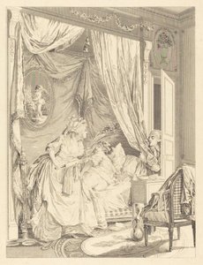 gerileme by Francois Nicolas Barthelemy Dequevauviller after Nicolas Lavreince