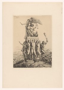 Justitia ve Hakikat Le Triomphe de la Justice et de la Verité ile alegorik temsil