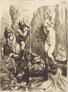Perseus ve Andromeda by Francois Nicolas Chifflart