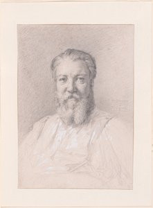 Rene François Armand Prudhomme by Francois Nicolas Chifflart