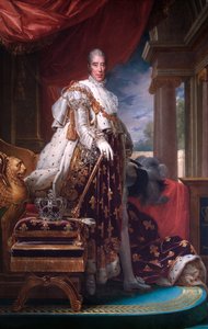 Charles X (tuval üzerine yağlıboya) by Baron François Pascal Simon Gérard