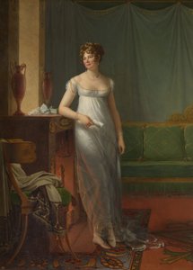 Madam Charles Maurice de Talleyrand Périgord 1761-1835, yaklaşık. 1804. by Francois Pascal Simon Gerard