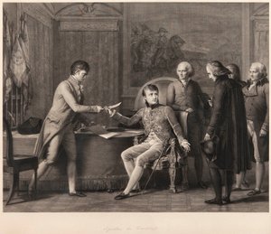 15 Temmuz 1801'de Fransa ile Vatikan arasında Konkordato'nun imzalanması by Francois Pascal Simon Gerard