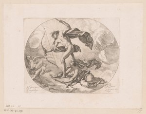 Apollo ve Diana harpileri avlarken