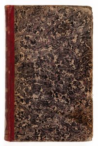 Genie du Christianisme, 1802 (deri ve mermer kağıt) by Francois Rene Vicomte de Chateaubriand