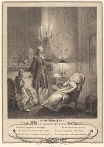 kış akşamı by Francois Robert Ingouf after Sigmund Freudenberger