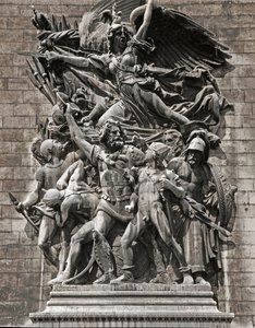 1792 Gönüllülerinin Ayrılışı veya La Marseillaise (taş kabartma