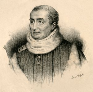 Christophe de Thou, 1508-1582, c1830. by Francois Seraphin Delpech