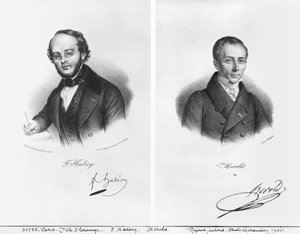 Jacques Fromental Halevy (1799-1862) and Ferdinand Herold (1791-1833)  