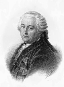 Fransız yazar ve filozof Claude-Adrien Helvetius'un (1715-1771) portresi, Francois-Seraphin Delpech'in (1778-1825) gravürü by Francois Seraphin Delpech
