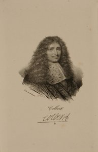 Jean Baptiste Colbert'in Portresi (1619-83) by Francois Seraphin Delpech
