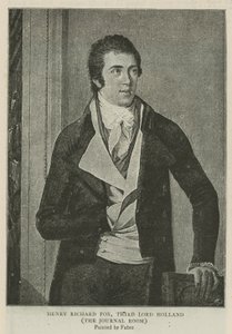 Henry Richard Fox, üçüncü Lord Holland by Francois Xavier Fabre