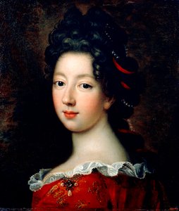Louise Francoise de Bourbon, Mademoiselle de Nantes (1673-1743) - Truva, Francois, de (1645-1730) - yaklaşık 1690 - Tuval üzerine yağlı boya - 47.5x40.5 - Museu Nacional d