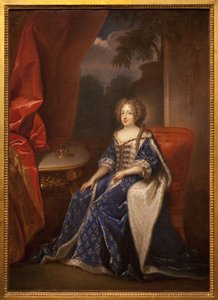 Avusturya Marie Therese (Marie-Therese) portresi, Fransa Kraliçesi (1638-1683). Francois de Troy
