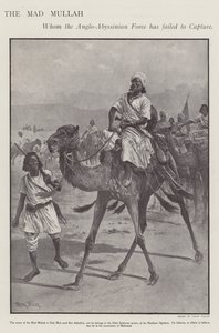 Muhammed Abdullah Hassan, "Deli Molla", Somali dini ve askeri lideri (lito)