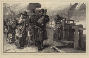 Londra Eskizleri, Foundling (gravür) by Frank (after) Holl
