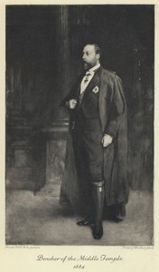 Galler Prensi, geleceğin Kral Edward VII, Orta Tapınağın Bencher