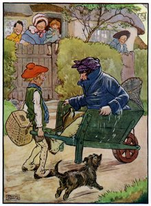 Üç Neşeli Balıkçı (renkli taş) by Frank Adams