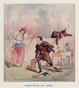 Hacı tacını izle (renkli taş baskı)