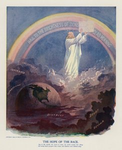 Yarışın Umudu (renkli taş baskı) by Frank Beard