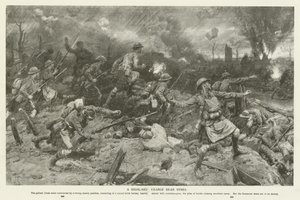 A Highland Charge near Ypres, World War I 