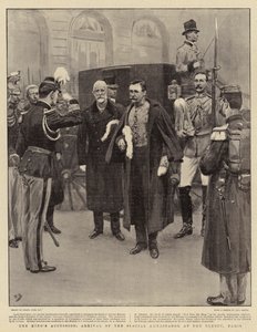 Kralın Katılımı, Özel Büyükelçinin Paris, Elysee