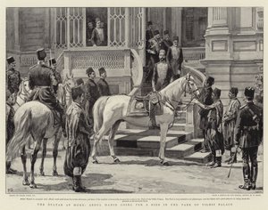 Sultan Evinde, Abdülhamid Yıldız Sarayı Parkı