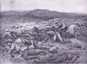 Queensland İmparatorluk Bushmenleri ile Rhenoster Kop