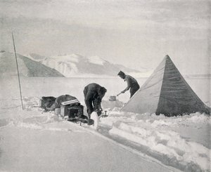 Yeni Kar Off Noktasında Ağır Kızak Hayal kırıklığı, Aralık 1911, 1913 by Frank Debenham