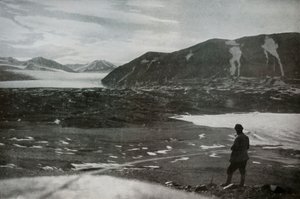 Commonwealth Buzulunu Gösteren Kuru Vadi Ağzı, 1912, 1913.