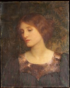 tefekkür, 1897 by Frank Dicksee
