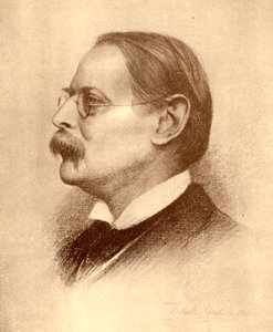 Edmund William Gosse, İngiliz şair, yazar ve eleştirmen, 1913. by Frank Dicksee