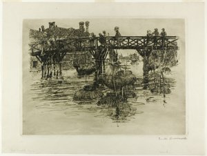 Balıkçı Mahallesi, Venedik by Frank Duveneck