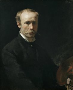 Frederick Dielman, 1882 by Frank Duveneck