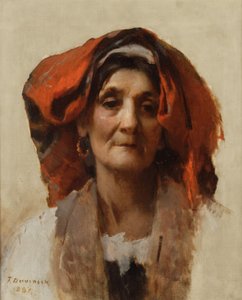 Bir İtalyan Kadının Başı, 1887