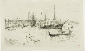 Laguna, Venedik by Frank Duveneck