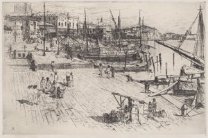 Riva Degli Schiavoni, No. 1 by Frank Duveneck