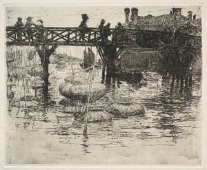 San Pietro, Castello, Venedik, 1883. by Frank Duveneck