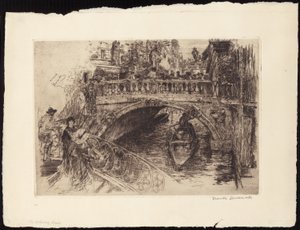 Venedik Köprüsü by Frank Duveneck