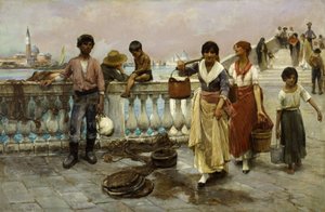 Su Taşıyıcıları, Venedik, 1884.