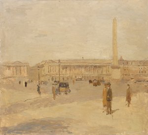 Place de la Concorde no. III, n.d. by Frank Edwin Scott