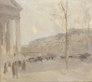 Place de la Madeleine no. ben, ca. 1910. by Frank Edwin Scott