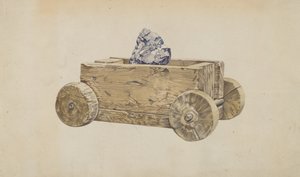 Madenci Arabası, c. 1937. by Frank Eiseman