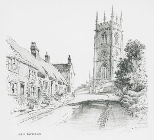 Old Bowdon (lito) by Frank Greenwood