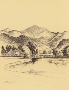 Duddon Vadisi (lito) by Frank Greenwood