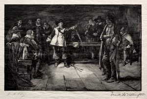 Miles Standishs Mücadelesi, 1887. by Frank H. Wellington