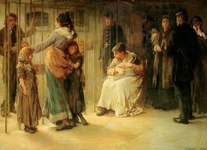 Newgate: Duruşmaya Adandı, 1878 by Frank Holl