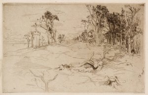 Waterloo Kulesi, Tayport, c.1896 (gravür)