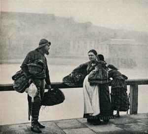 Fisher insanları, Whitby, c1890 by Frank Meadow Sutcliffe
