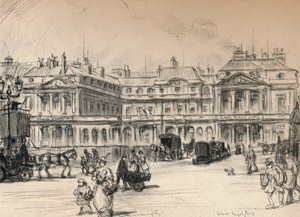 Palais-Royal, 1915 by Frank Milton Armington